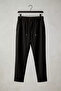 Men's Elastic Waist Lace-Up Straight-Leg Trousers - 4