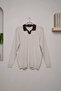 Men's Polo Neck Self-Patterned Knit Sweater - 3