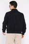 Men's Ribbed Cashmere Coat with Pocket Detail - 3