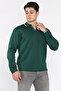 Men's Polo Neck Self-Stripe Patterned Knitwear Sweater - 2