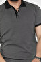 Men's Polo Collar Half Button T-Shirt - 4
