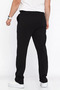 Elastic Waistband Cotton Sweatpants - 3