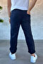 Men's Fleece Sweatpants with Elastic Waist and Cuffs - 3
