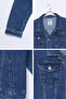 Men's Front Buttoned Jean Jacket - 5