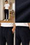 Men's Jogger Pants with Elastic Waist and Ties - 4