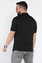 Half Zipper Polo Collar Men's T-Shirt - 3