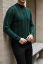 Men's Turtleneck Patterned Knitwear Sweater - 2