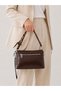 Women's Stylish Design Cross Shoulder Bag with Scarf Detail and Adjustable Strap Shopper - 2