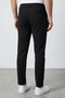 Men's Self-Patterned Trousers with Waist Tie - 2