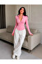 Finger-Looped Trendy Zippered Cardigan - 4