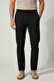Men's Elastic Waist Lace-Up Houndstooth Fabric Trousers