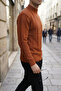 Men's Turtleneck Patterned Knitwear Sweater