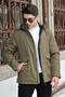 Men's Hooded Inner Lined Coat - 2