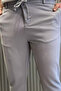 Men's Elastic Waist Lace-Up Pants Jogger Pants - 4