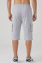 Men's Elastic Waist Cargo Pocket Shorts - 2