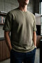 Men's Self Patterned T-Shirt