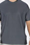 Self Patterned Crew Neck Men's T-Shirt - 4