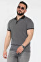 Men's Polo Collar Half Button T-Shirt - 2