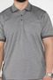 Half Button Polo Collar Pocket Men's T-Shirt - 4