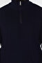 Mock Neck Half Zipper Men's Knitwear Sweater - 4