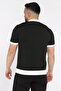 Polo Collar Striped Patterned Men's Knitwear T-Shirt - 3