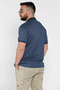 Half Button Polo Collar Pocket Men's T-Shirt - 3