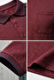 Men's Polo Neck Pocket T-Shirt - 2