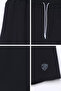 Men's Emblem Detailed Elastic Waist Shorts - 3