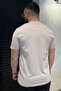 Men's Crew Neck Printed T-Shirt with Stripe Detail - 3