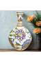 Handcrafted Floral Decorative Vase, 25 cm - 2