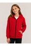 Unisex Red 3-Strand Non-Embroidered 100% Cotton Seasonal Cardigan - 2
