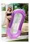 Inflatable Pool Float & Lounger (Adults & Kids) | Extra-Large Size: 165 × 84 cm | Ergonomic Headrest Design | High-Buoyancy Material—Comfortable as a Bed | Scratch-Resistant, Fade-Resistant, Durabl - 3