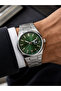Men's Wristwatch Silver Color with Calendar Casual and Classic Style Gift Boxed - 2