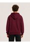 Unisex Children's Burgundy 3-Ply Unpulled 100% Cotton Seasonal Cardigan - 6