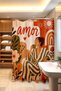 Bathroom Curtain, Amor Kahveci Women's Patterned Shower Curtain, Bathtub Curtain 175X200Cm - 3