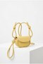 Bonnie Knot Detailed Mini Women's Shoulder Bag - Yellow - 5