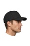 Men's Hat Plain Black Color Hat Men's Cap Cap Black - 3