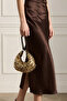Gold Sequined Baguette Evening Dress Bag - 4