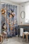 Bathroom Curtain, Aquarium Fish Patterned Shower Curtain, Bathtub Curtain 175X200Cm - 4