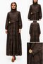 Sandy Jakar Buckle-Length Dress - 3