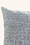 3-Piece Filled Throw Pillow Set Brown Blue Beige - 3