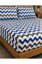 King Size Double Elastic Sheet Set 180X200X30 Cm, 2 Zippered 50X70 cm Pillowcases - 2