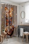 Bathroom Curtain, Hands and Moths Patterned Shower Curtain, Bathtub Curtain 175X200Cm - 5