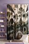 Bathroom Curtain, Green Trees and Rainbows Patterned Shower Curtain, Bathtub Curtain 175X200Cm - 2