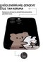 iPhone 16 Pro Teddy Bear Protect Slim Glossy Full Cover Print Camera Protected Phone Case - 3