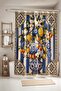 Bathroom Curtain, Lemon Pattern Shower Curtain in China, Bathtub Curtain 175X200Cm