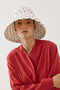 Maxi Fabric Hat Polka Dot Pattern - 7
