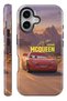 iPhone 16 Mcqueen Double Layer Full Covering Print Glossy Protect Phone Case