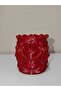 Velvet Rose 11cm Bioplastic Rose Design Makeup Organizer - Red - 3