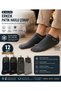 Men's Terry Booties Socks 12 Pairs Winter Thick Cotton Warm Casual Socks